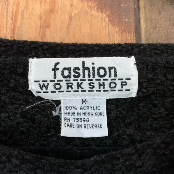 FASHION WORKSHOP thick boxy sweater - Picture 3 of 3